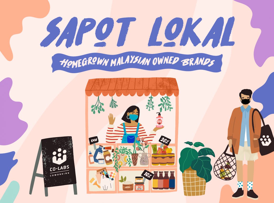 Sapot Lokal Poster by Co-labs Coworking
